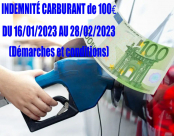 Demander votre Indemnité CARBURANT, de 100€,  à compter du 16 janvier et jusqu'au 28 février 2023, en ligne ou avec la maison de services de Thélus. 