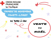 La Croix-Rouge d'Arras organise une vente de jouets, le SAMEDI 30 NOVEMBRE de 9h30 à 12h